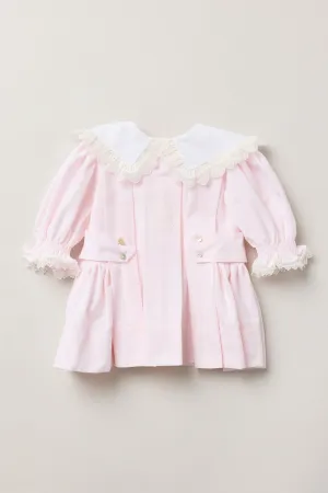 Baby Piano Dress Pink Stripe
