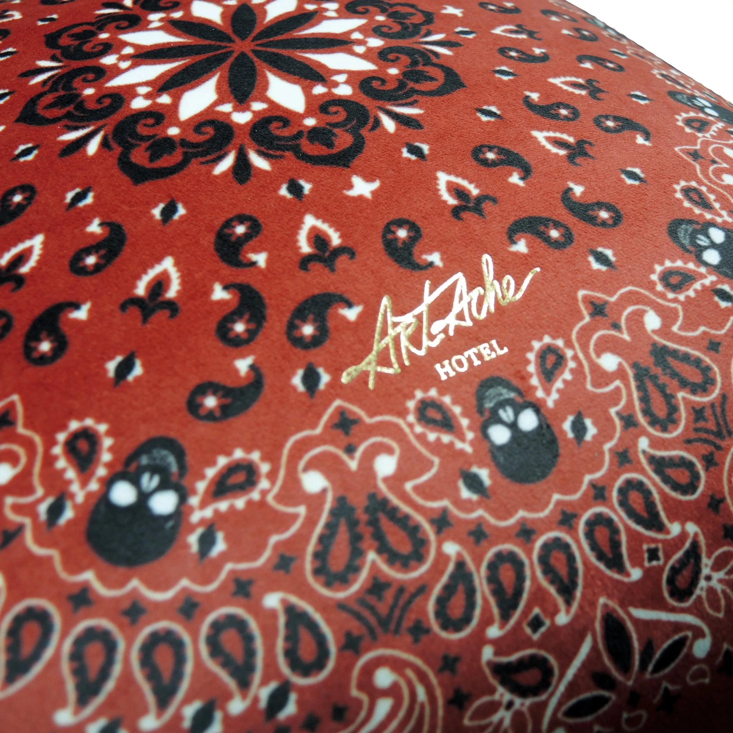 Bandana | Leather Decorative Throw Pillow