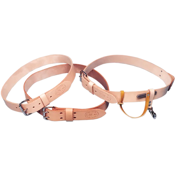 Bashlin - Russet Leather Belt Series
