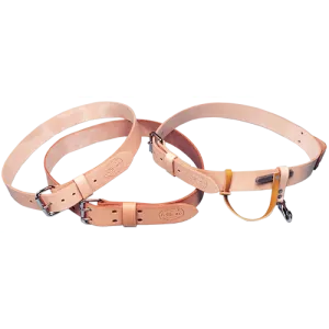 Bashlin - Russet Leather Belt Series