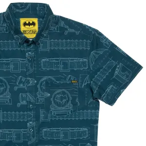 Batman "Batprints" – KUNUFLEX Short Sleeve Shirt