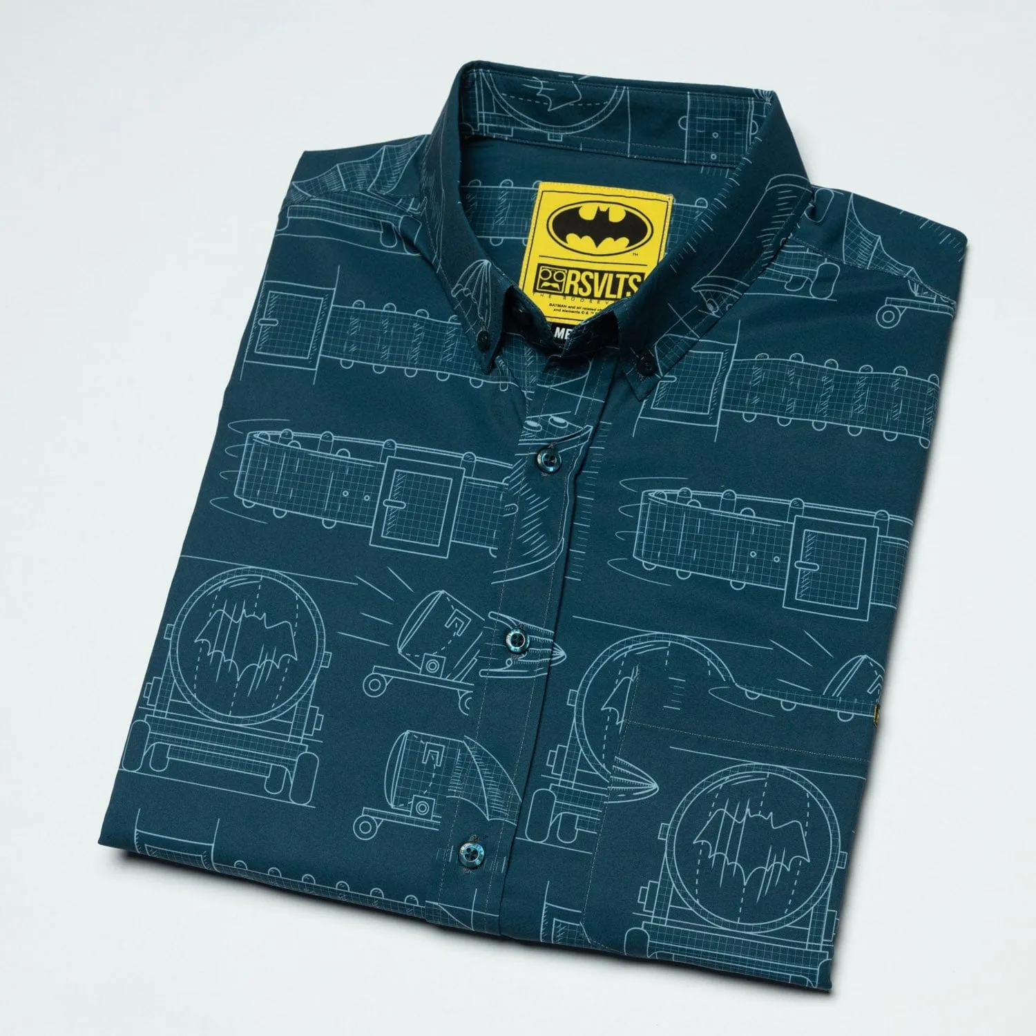 Batman "Batprints" – KUNUFLEX Short Sleeve Shirt