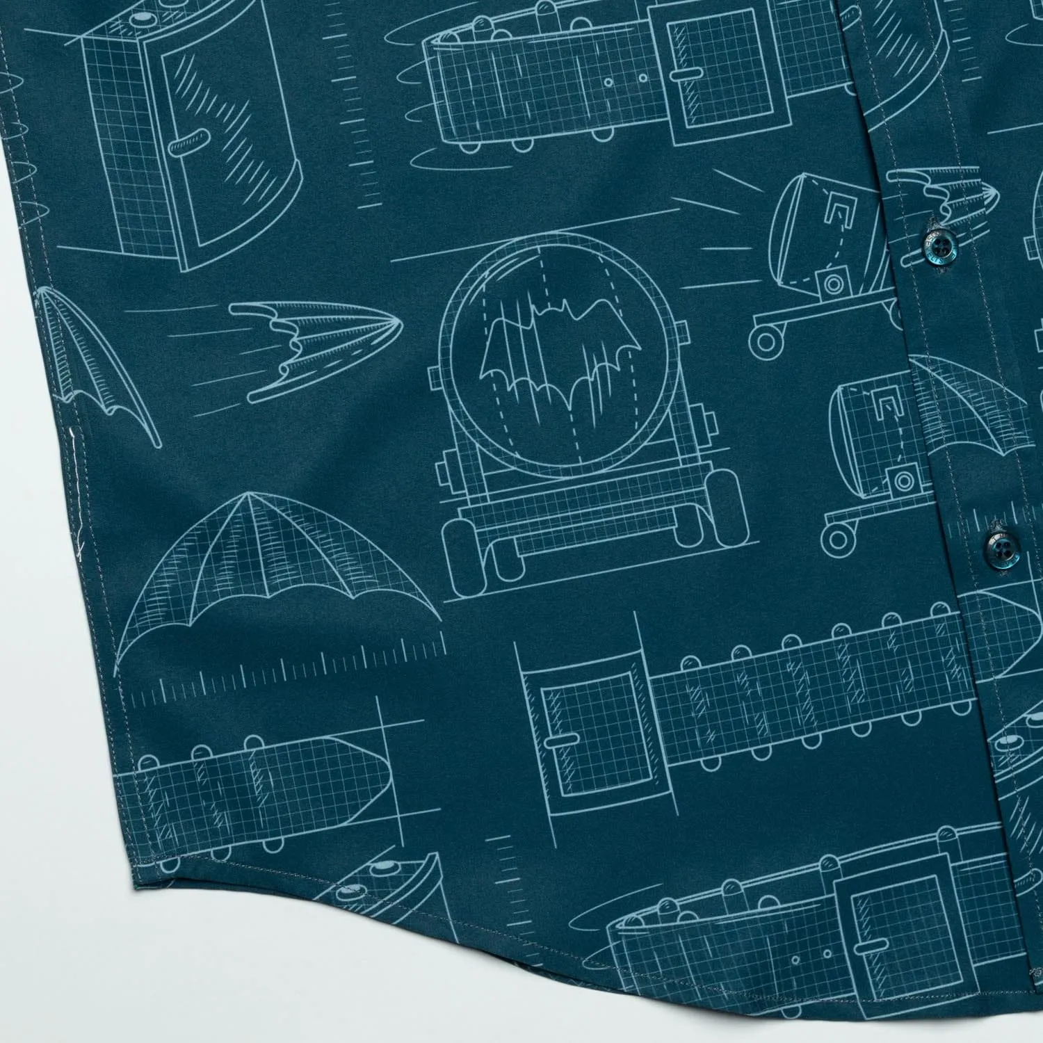 Batman "Batprints" – KUNUFLEX Short Sleeve Shirt