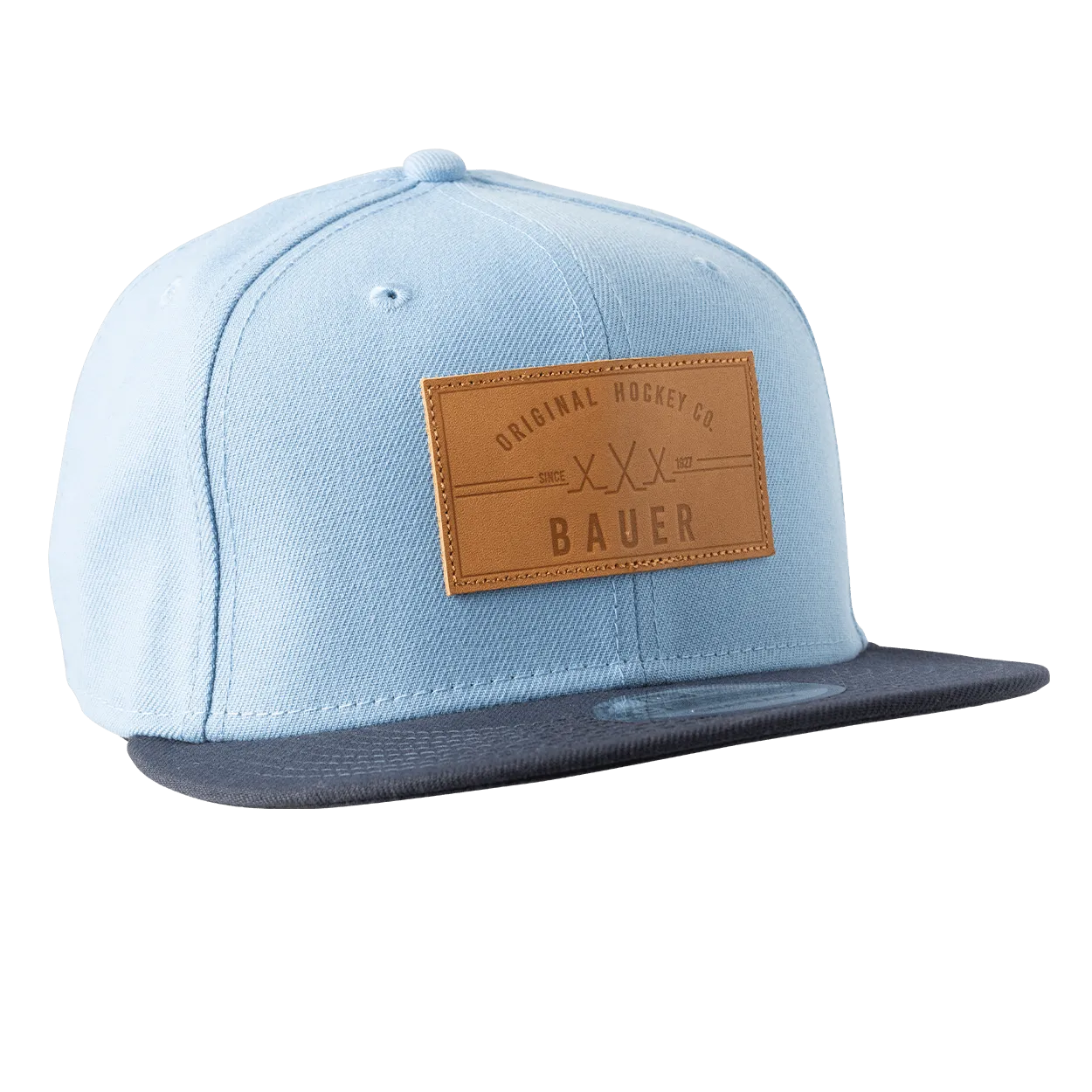 Bauer New Era 9Fifty Leather Patch Snapback