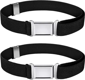 Belt, Magnetic Clasp One Size Fits All 2 pk