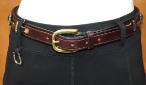 Belt with Brass Bits