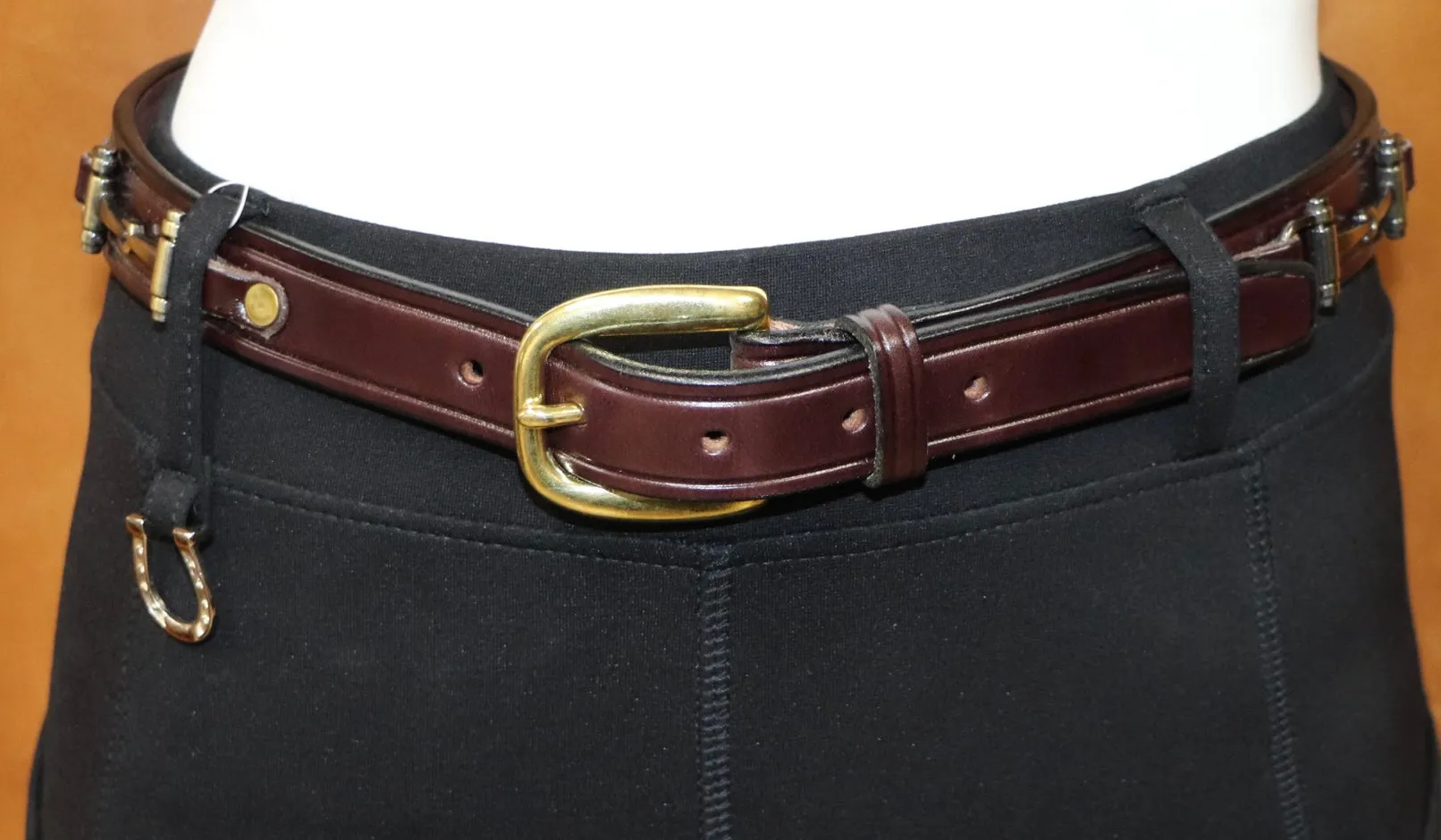 Belt with Brass Bits