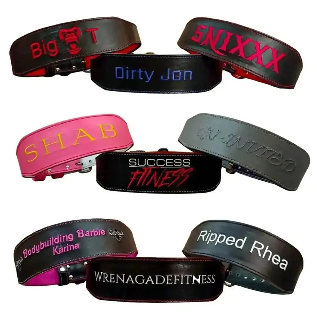 Bespoke Custom Weightlifting Belt