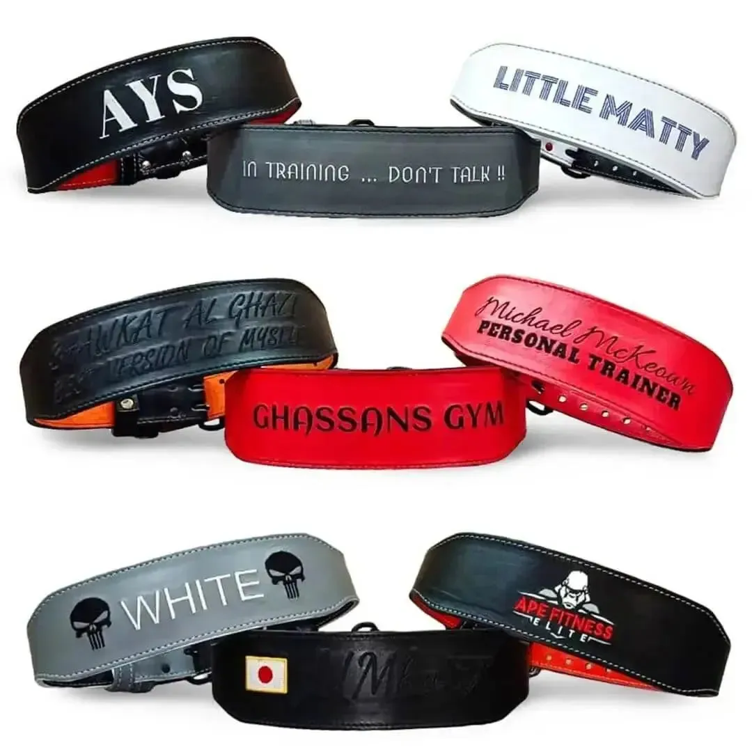 Bespoke Custom Weightlifting Belt