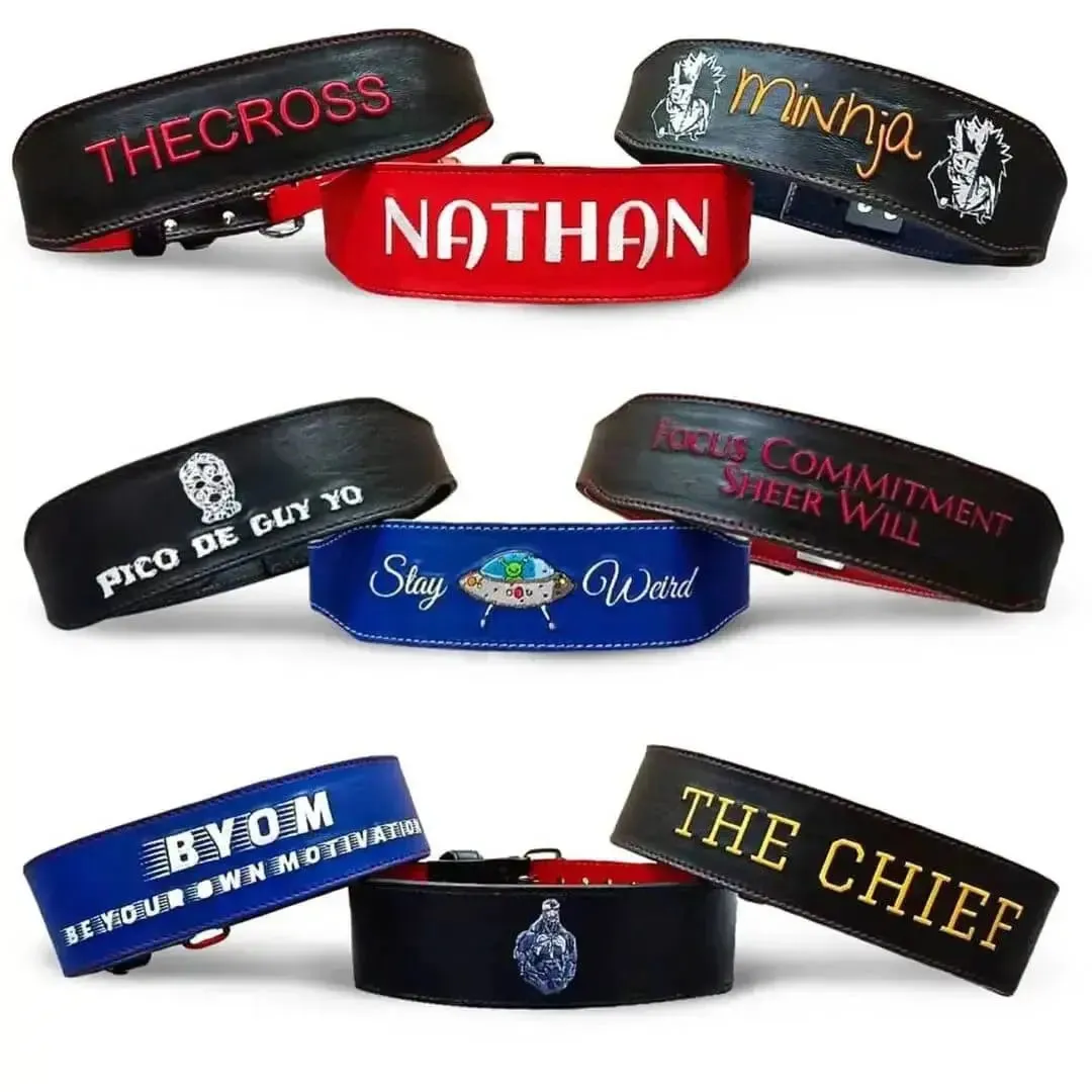 Bespoke Custom Weightlifting Belt