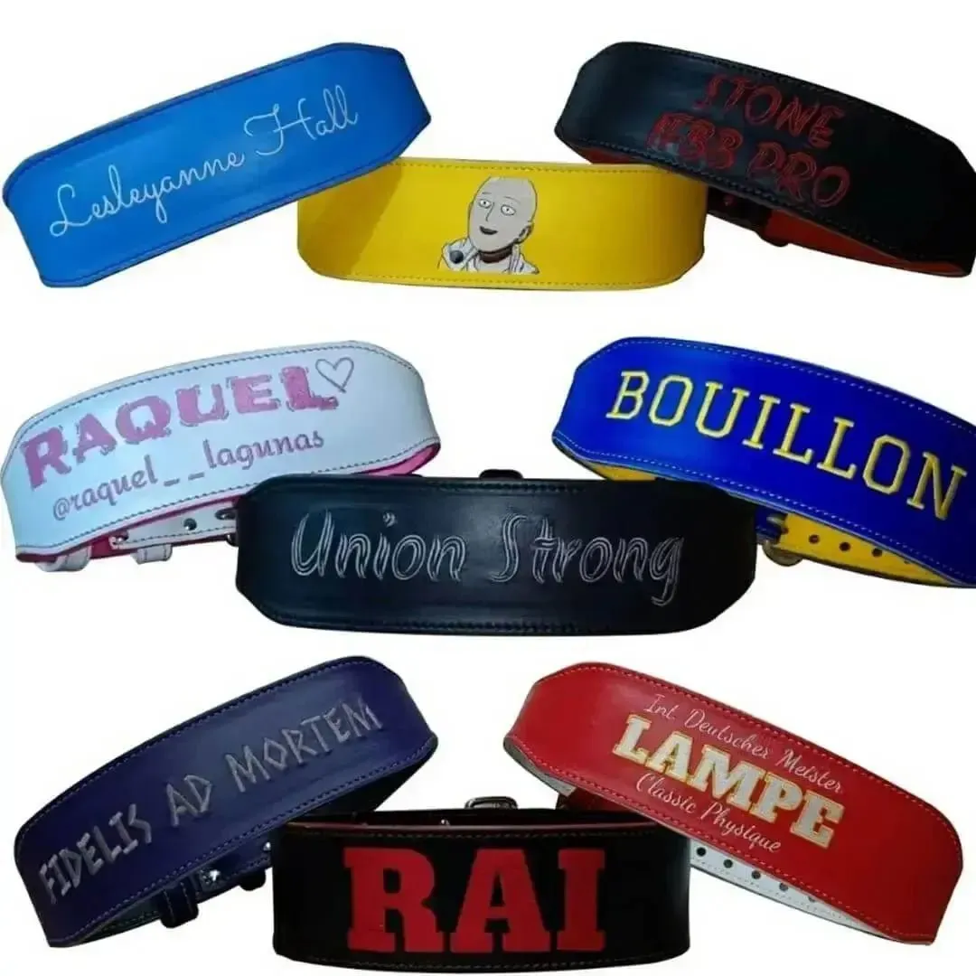 Bespoke Custom Weightlifting Belt