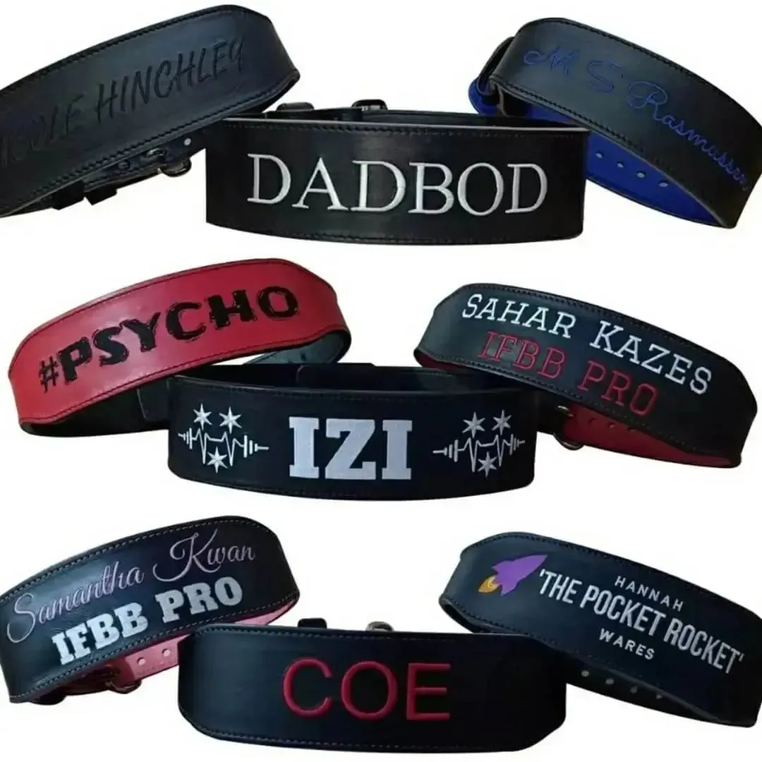 Bespoke Custom Weightlifting Belt