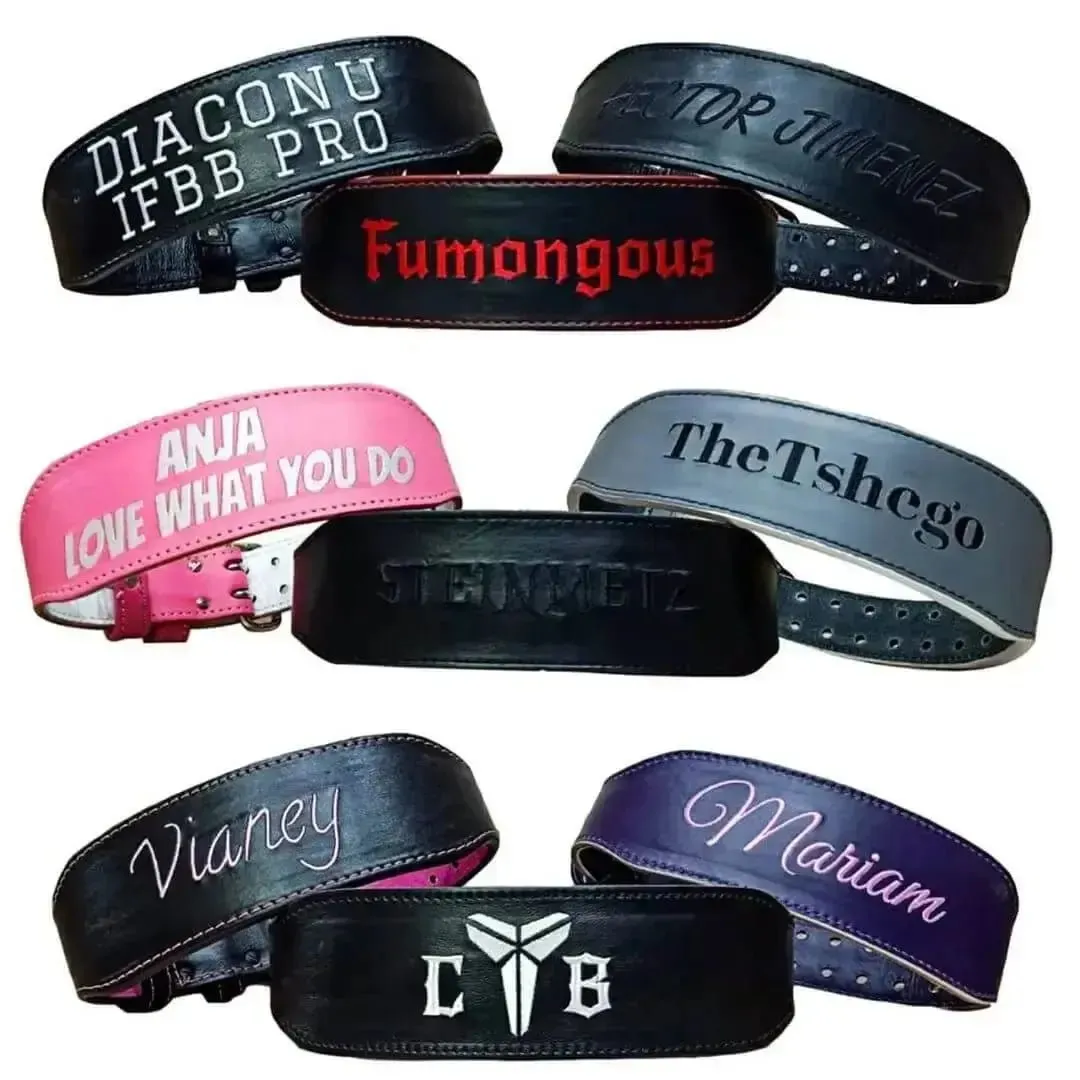 Bespoke Custom Weightlifting Belt
