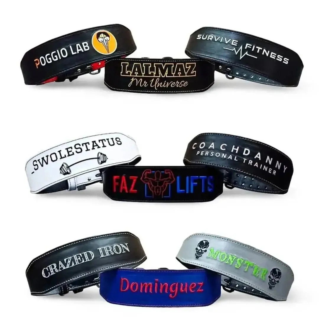 Bespoke Custom Weightlifting Belt