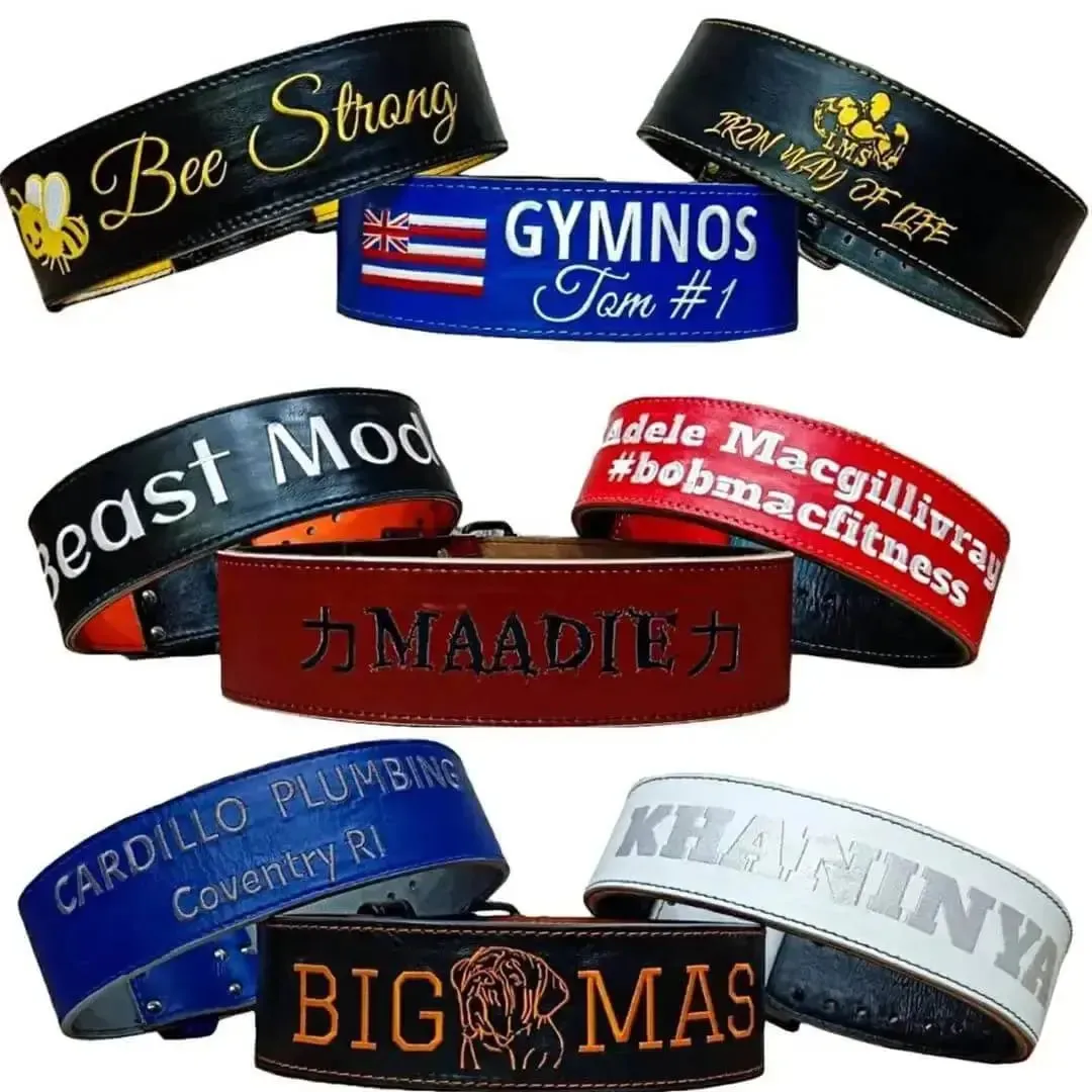 Bespoke Custom Weightlifting Belt