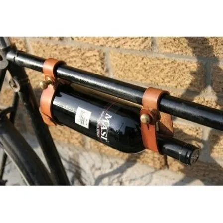 Bicycle Wine Rack - Classic Leather