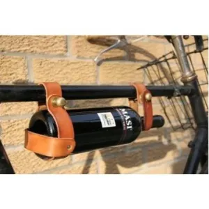 Bicycle Wine Rack - Classic Leather