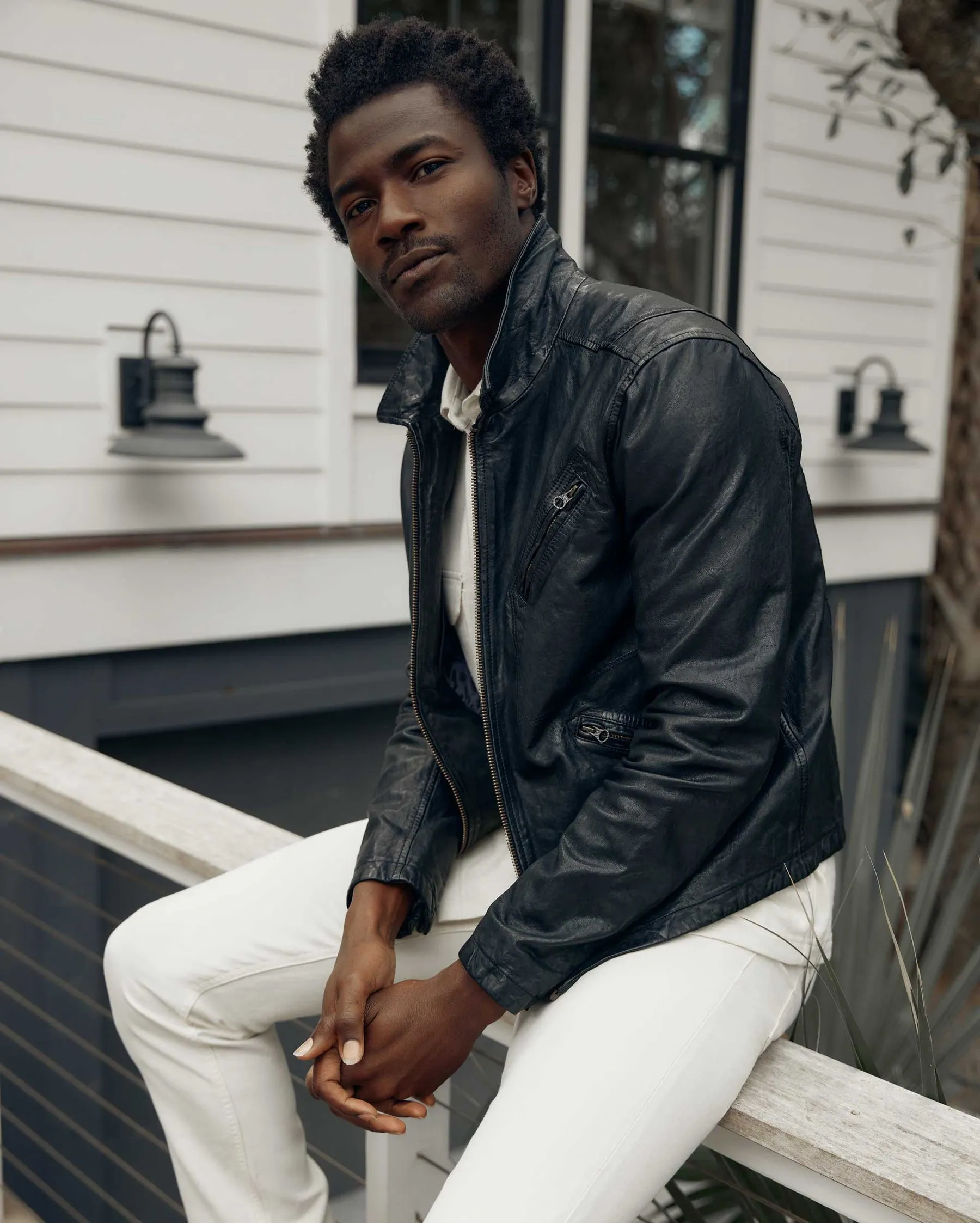 Billy Reid Blake Leather Jacket