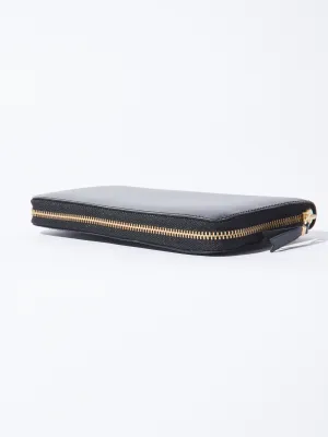 Black Classic Zip Wallet
