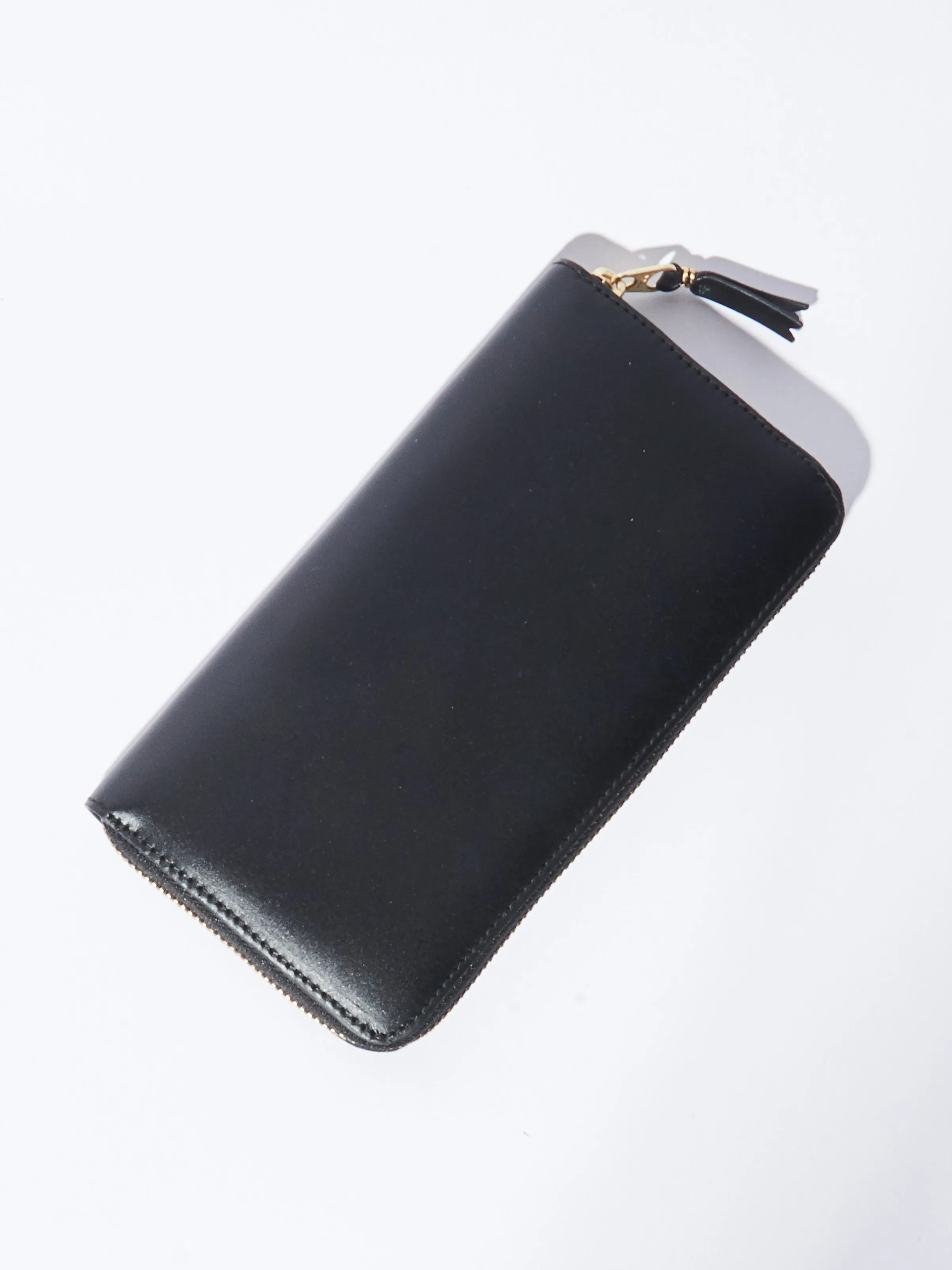 Black Classic Zip Wallet