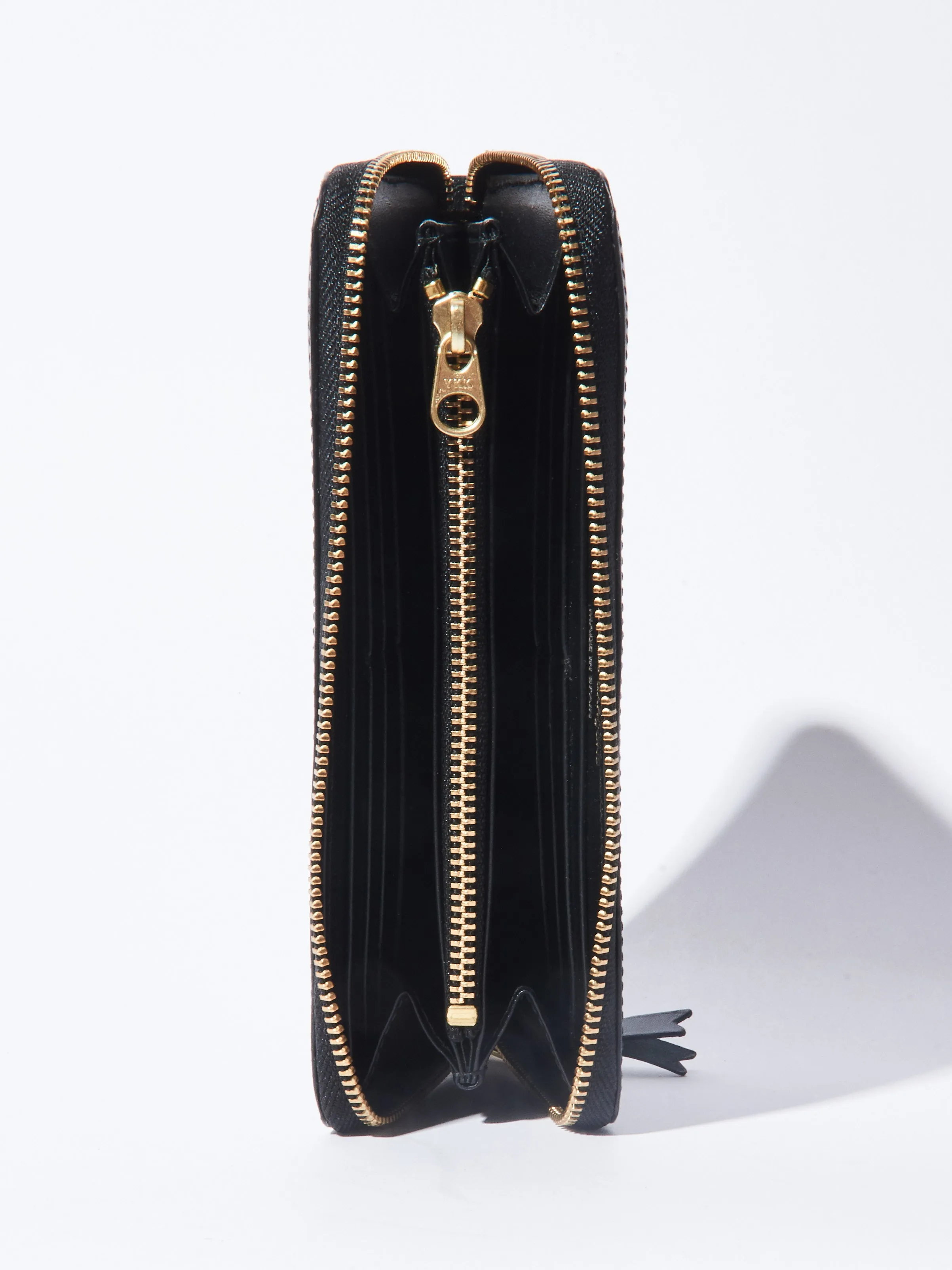 Black Classic Zip Wallet