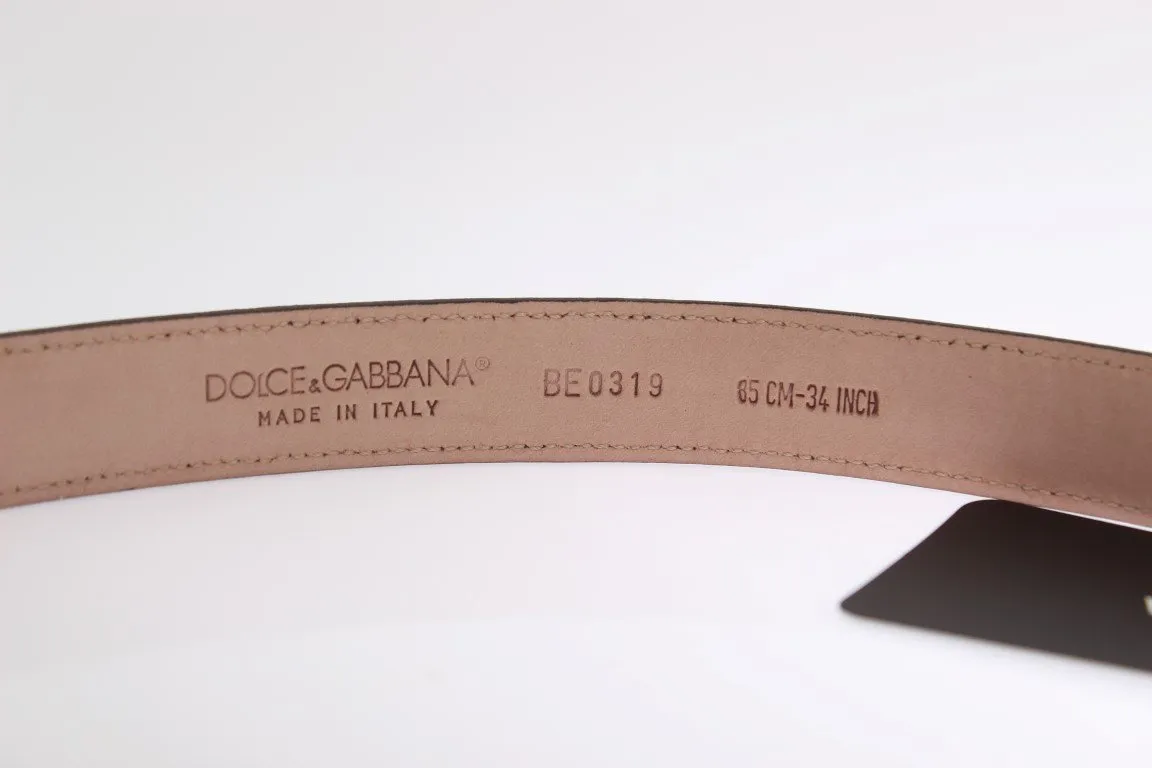 Black Leather Gold Buckle Belt