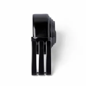 Black leather Tuxedo belt - Turkish made