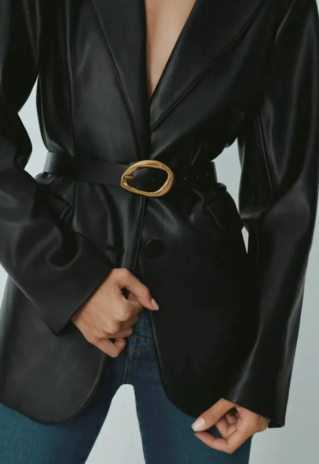Black Plus Size Belt