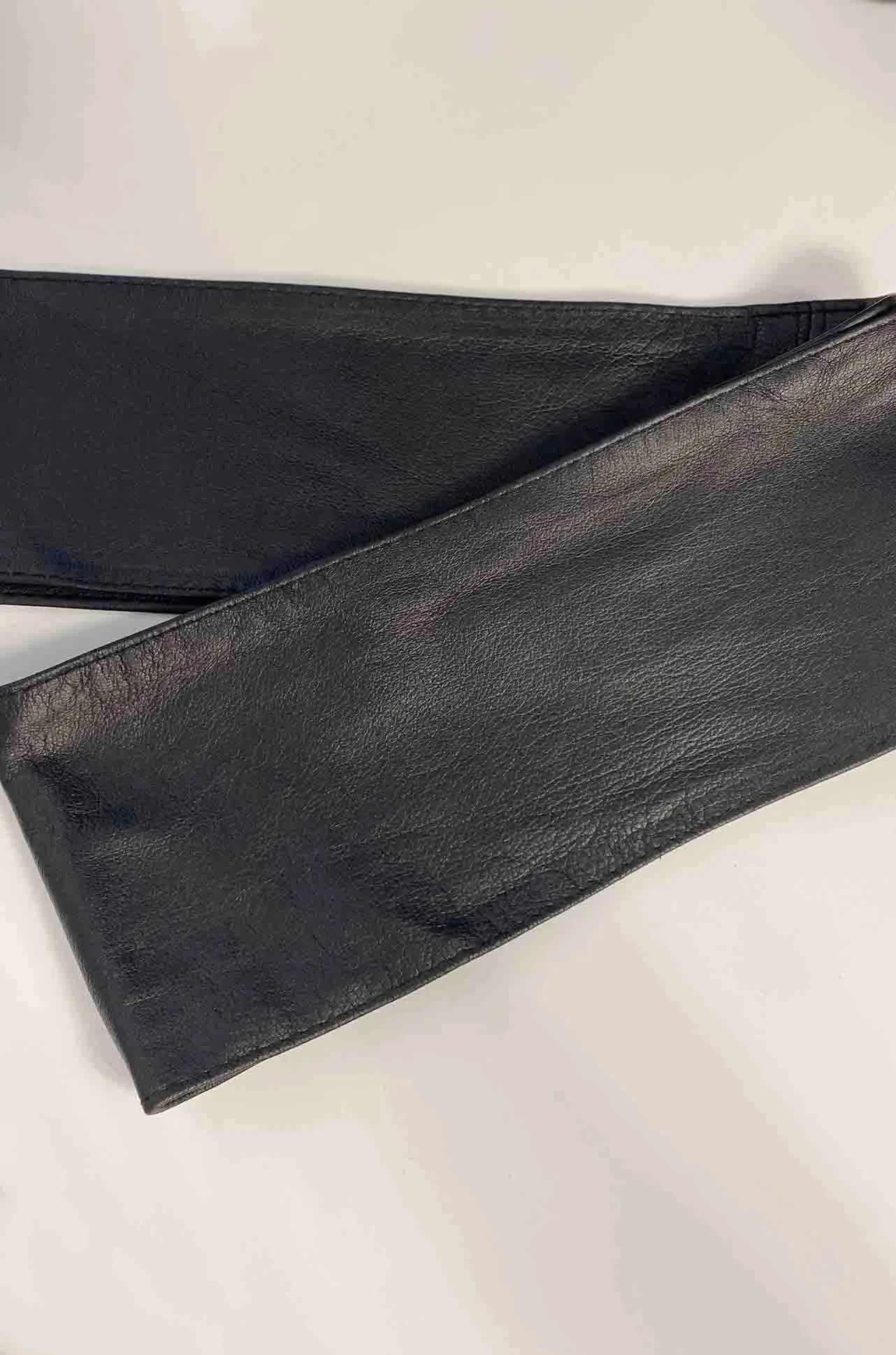 BN - Leather Wrap Belt | Black