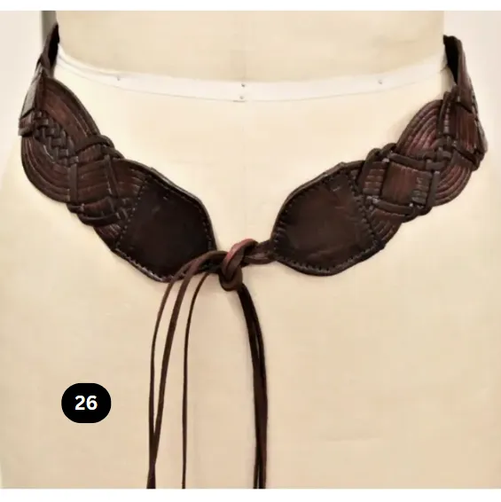 Boho Leather Belts