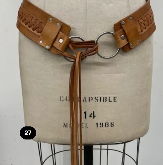 Boho Leather Belts