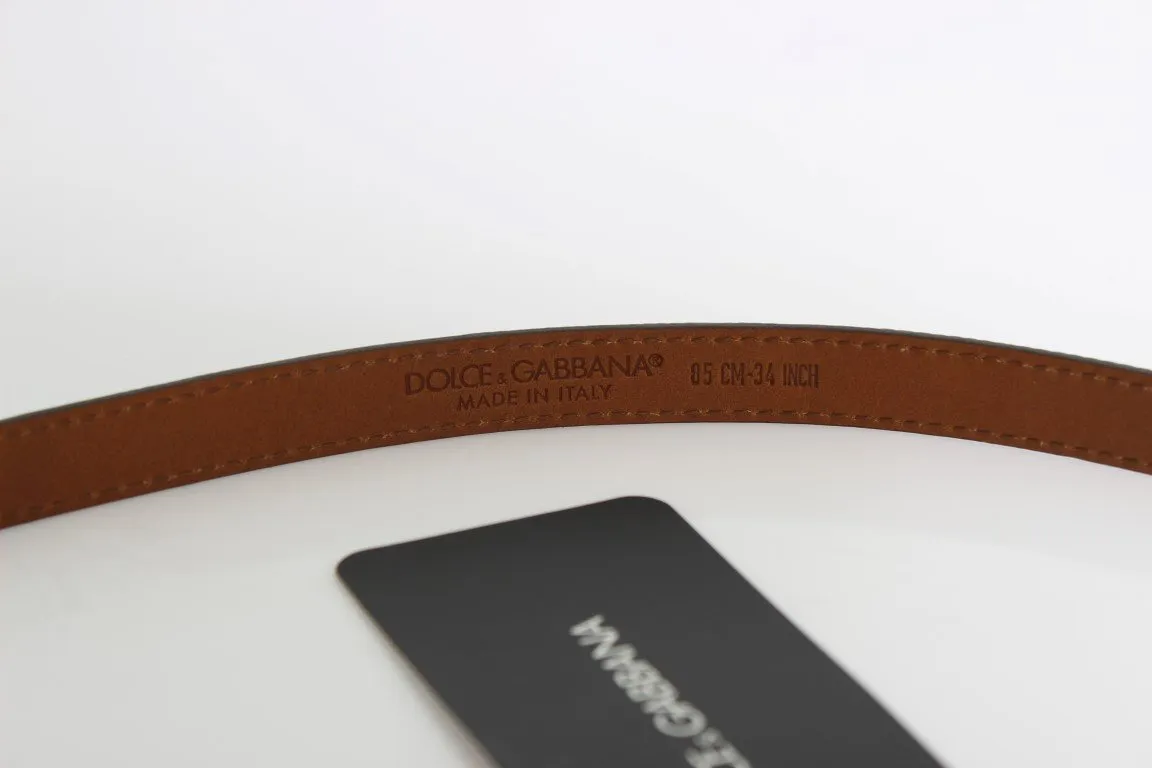 Bordeaux Leather Gold Buckle Belt