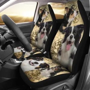 Border Collie Car Seat Covers (Set of 2)