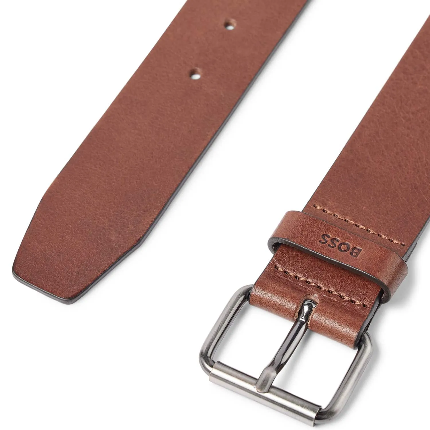 BOSS SERGE ITALIAN-LEATHER BELT