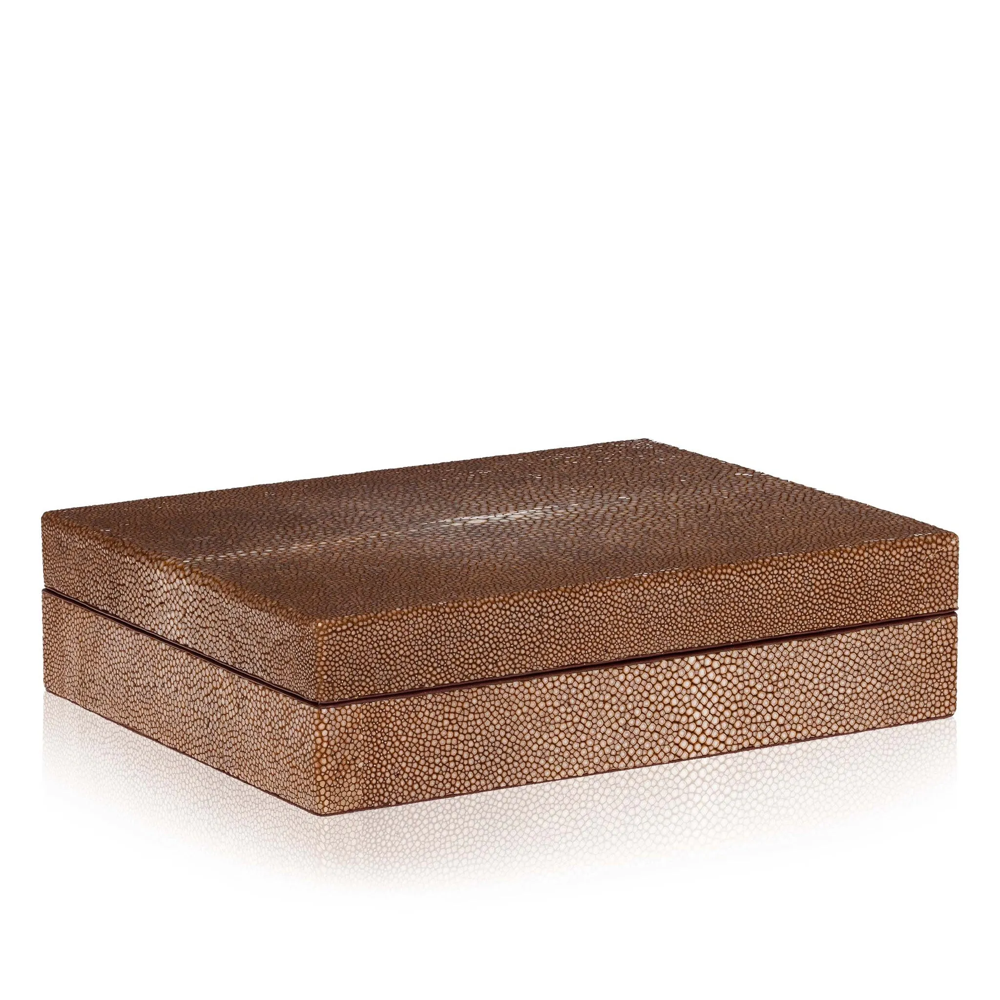 Box in Caramel Stingray Leather