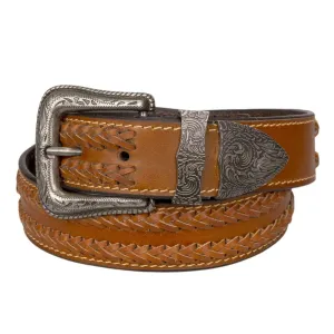 Brigalow Belt Mens Leather Lace Brown (LB50)