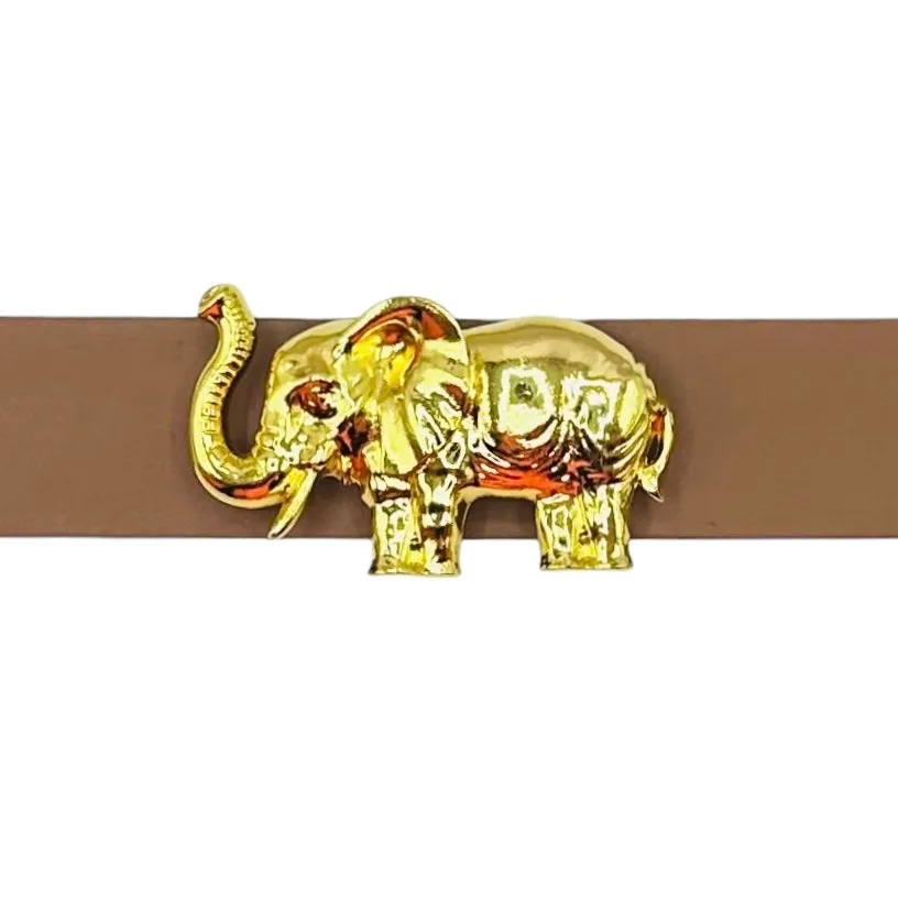 Brown Leather Belt Band