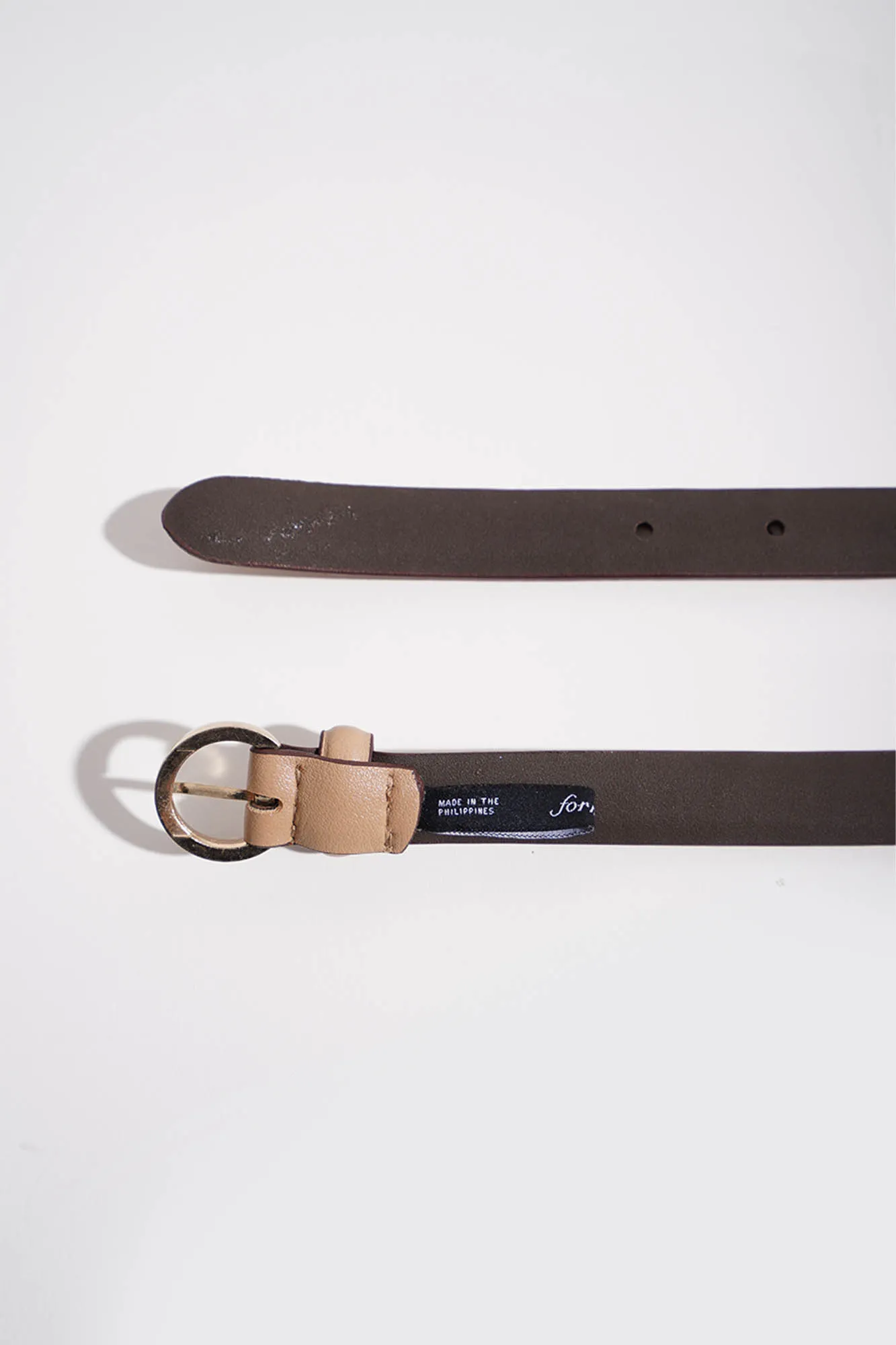 Buckle Slim Belt