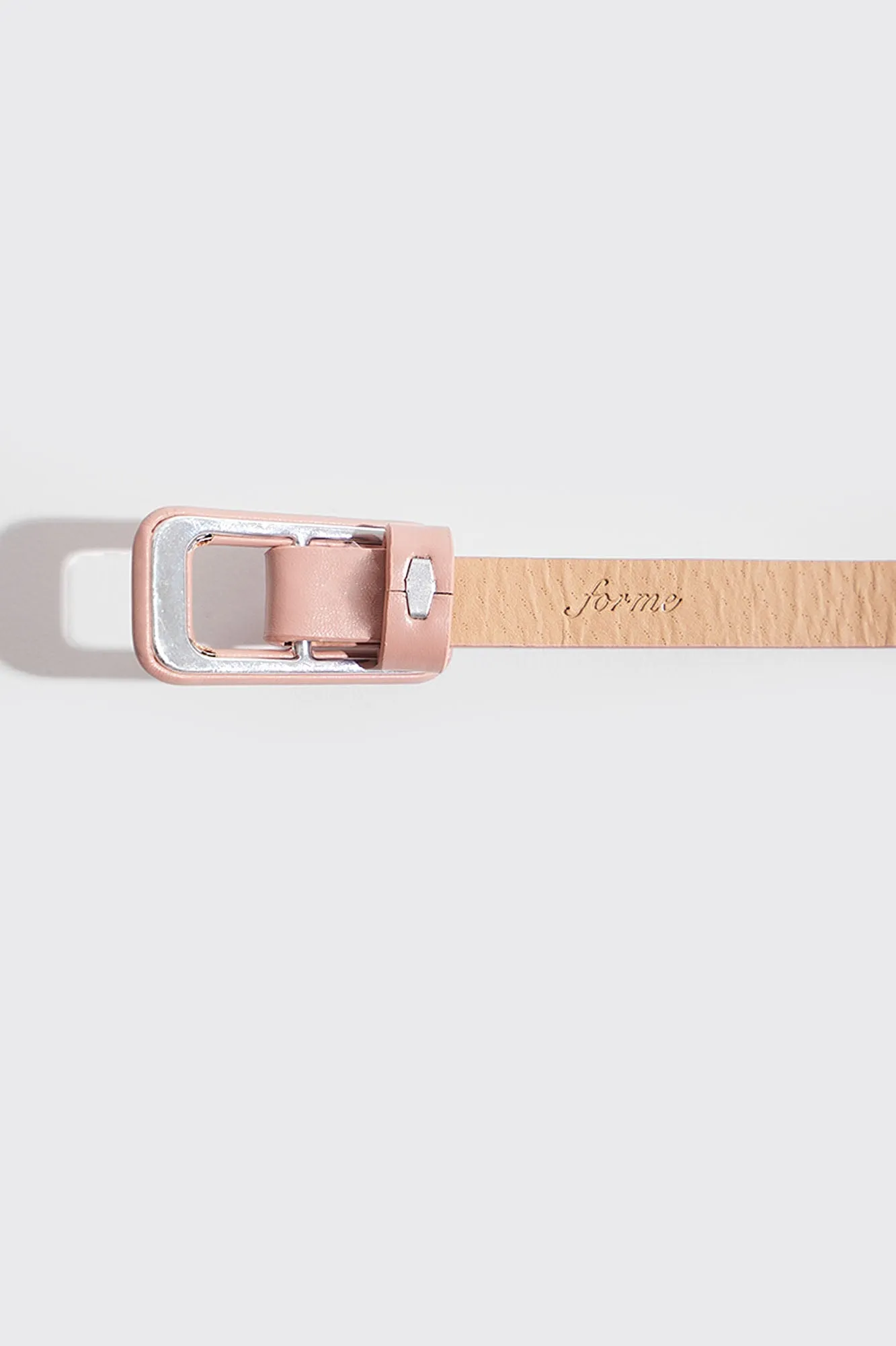 Buckle Slim Belt