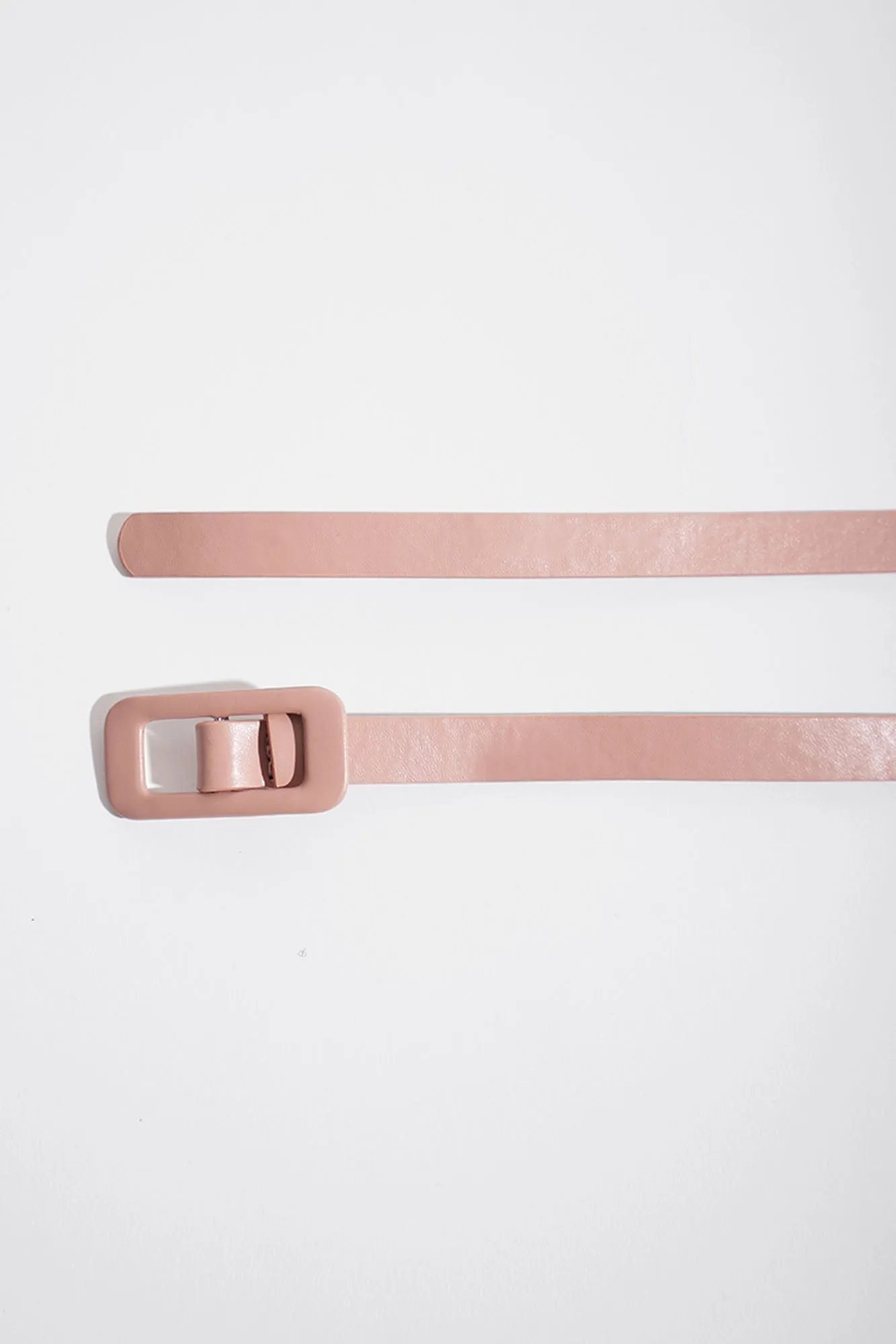 Buckle Slim Belt