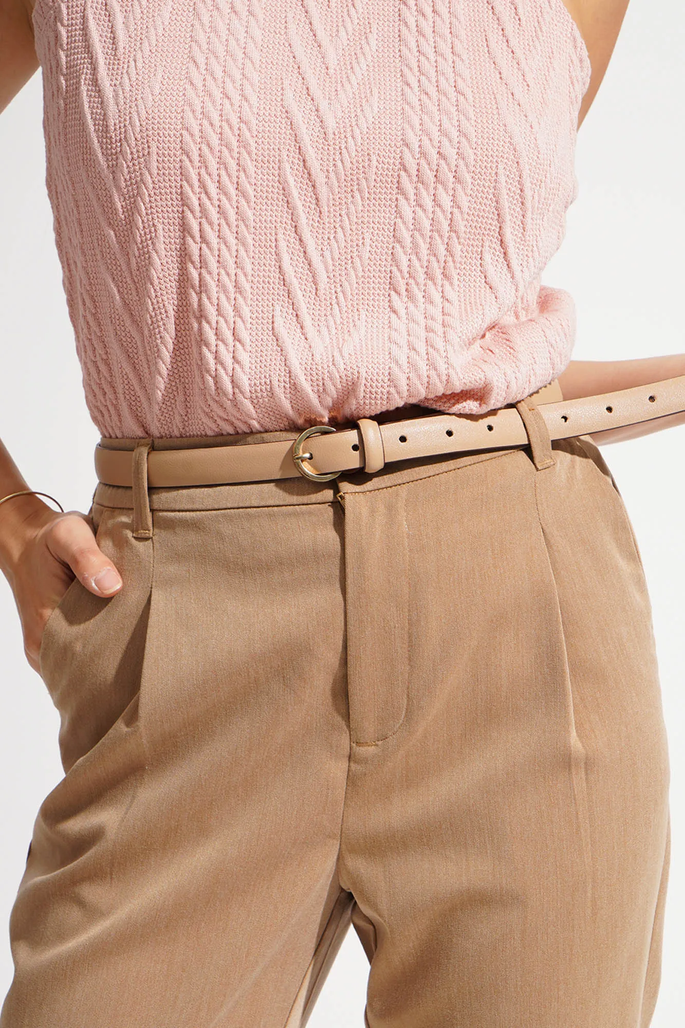Buckle Slim Belt