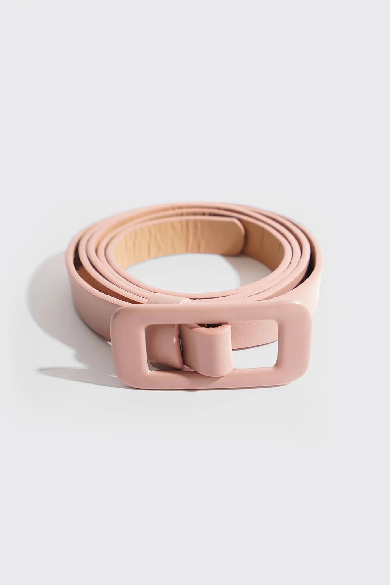 Buckle Slim Belt