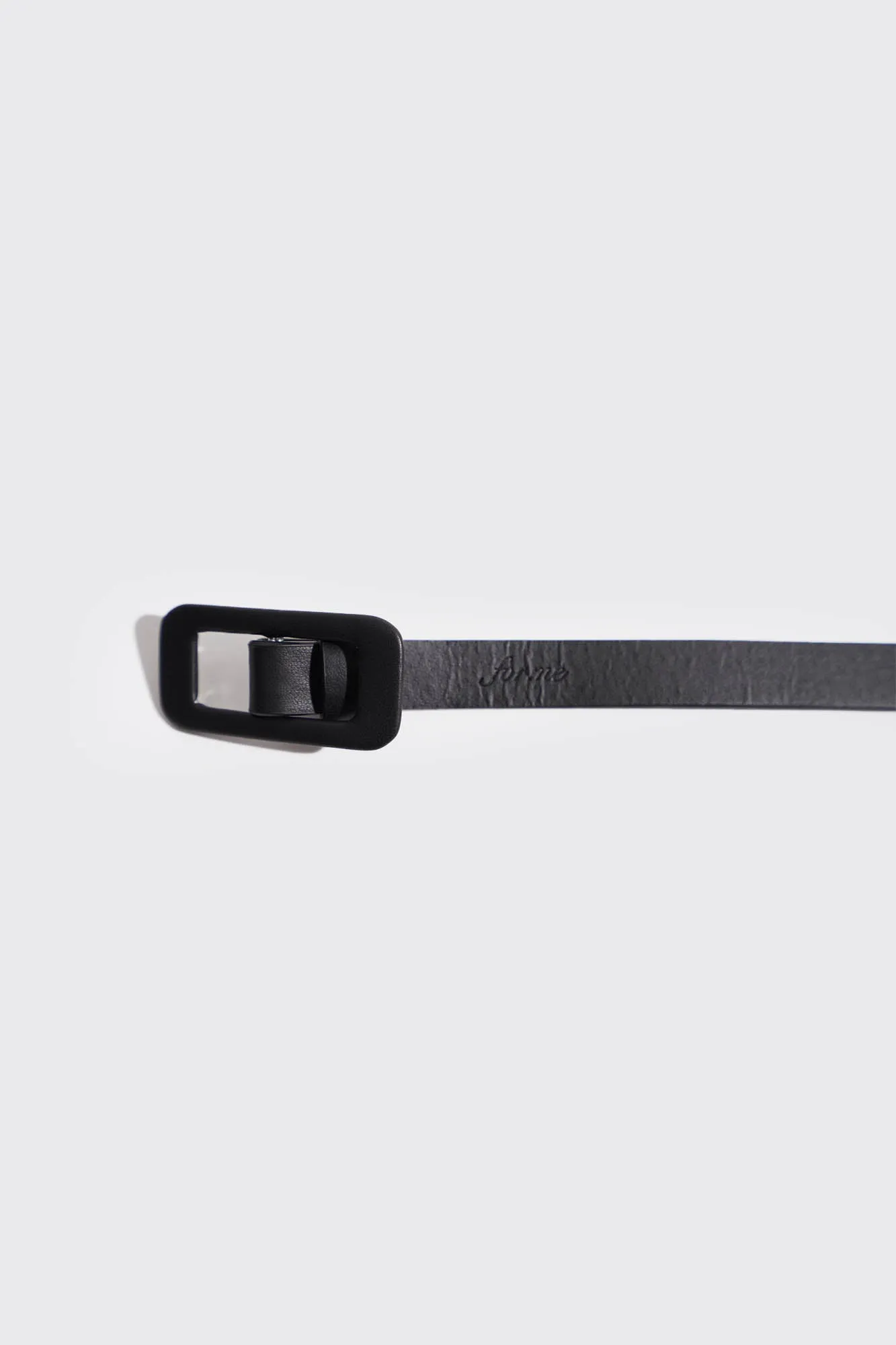 Buckle Slim Belt