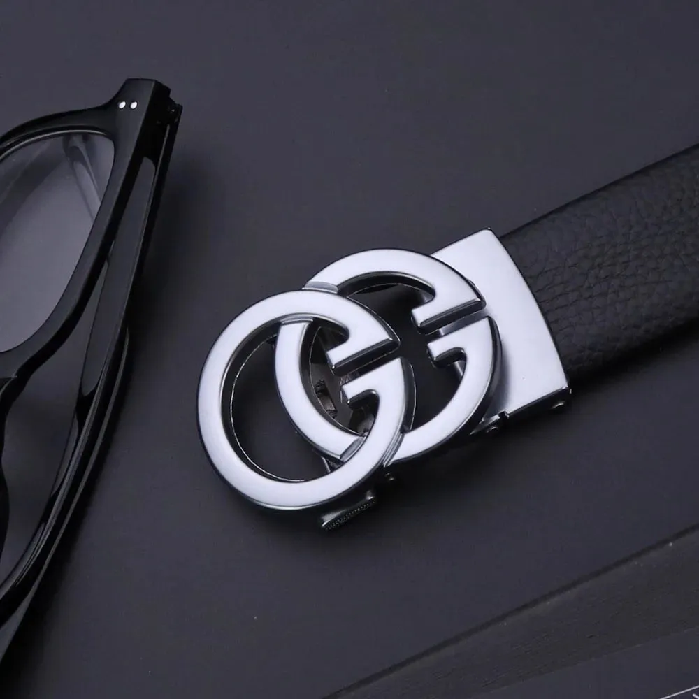 Business Women Belts Luxury Brand Famous Genuine Leather Female Belts for Women High Quality Designers Double G Buckle jeans Strap