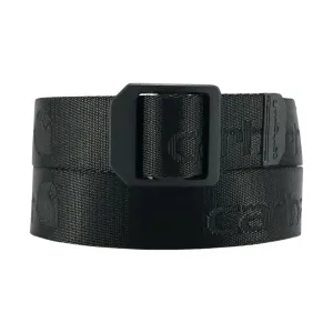 Carhartt Men's Nylon Webbing Ladder Lock Belt - Black