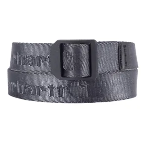 Carhartt Men's Nylon Webbing Ladder Lock Belt - Gravel