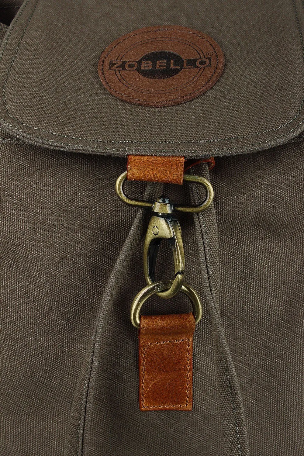 Casual Dyed Canvas Backpack
