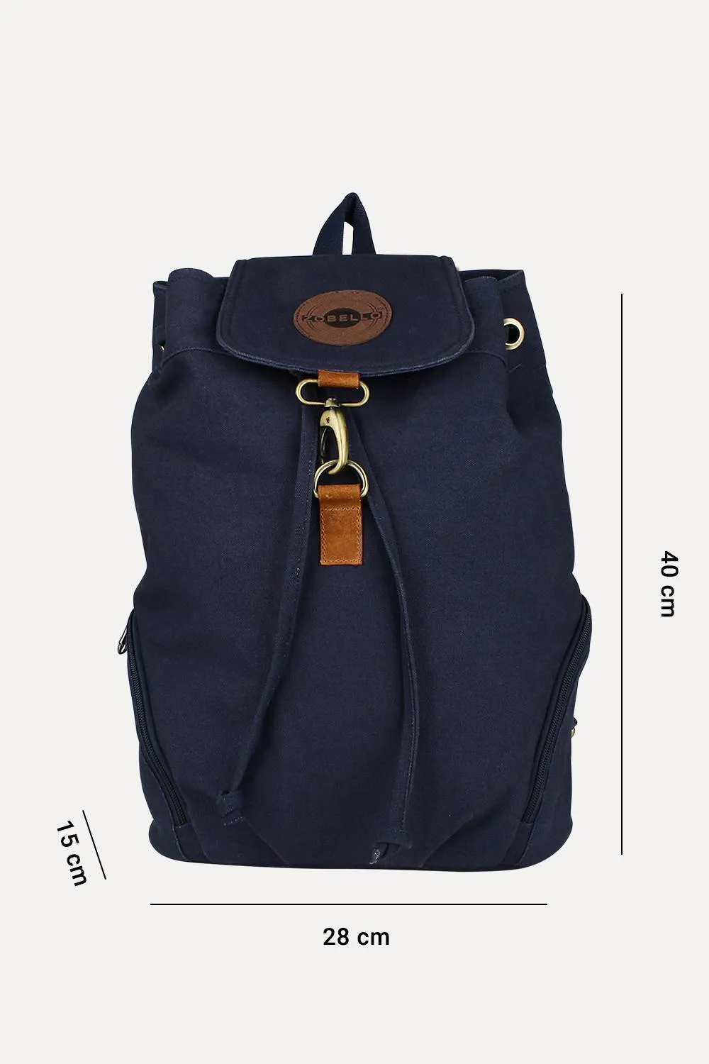 Casual Dyed Canvas Backpack
