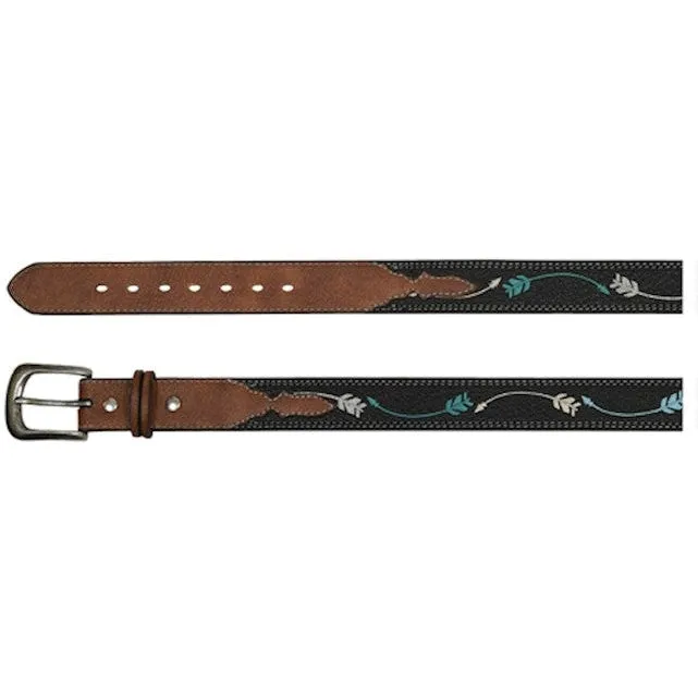 Catchfly Girl's Arrow Embroidered Belt