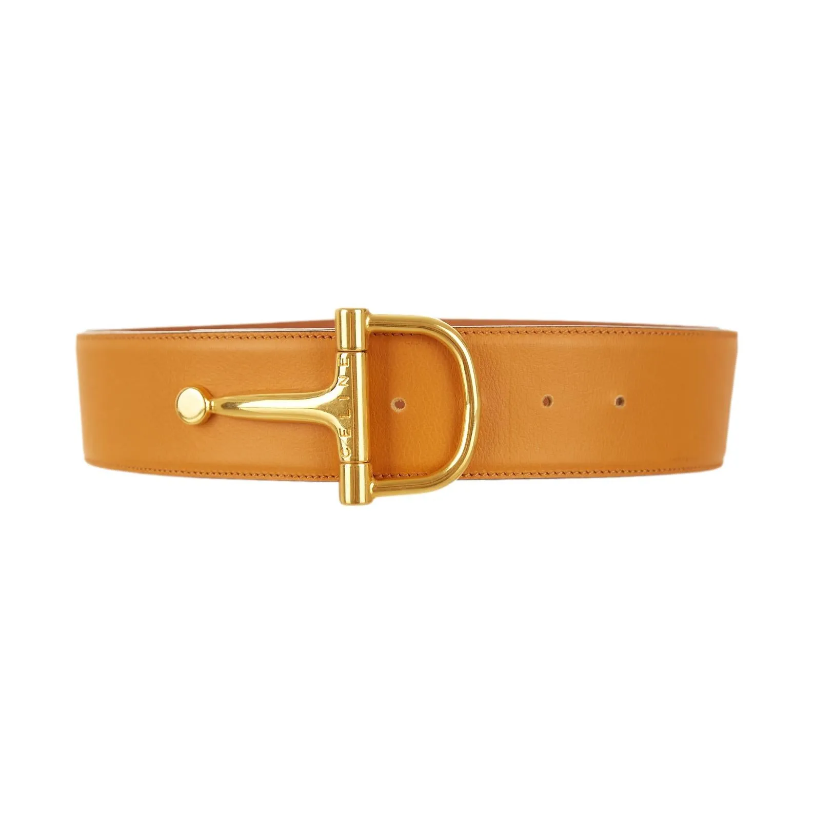 Celine Tan Jumbo Logo Belt